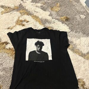 New Look Black Graphic Tee